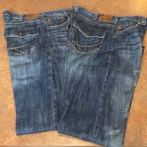 2 pairs of 20x jeans